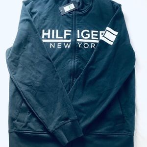 Tommy Hilfiger Mens Navy Blue Zip Jacket